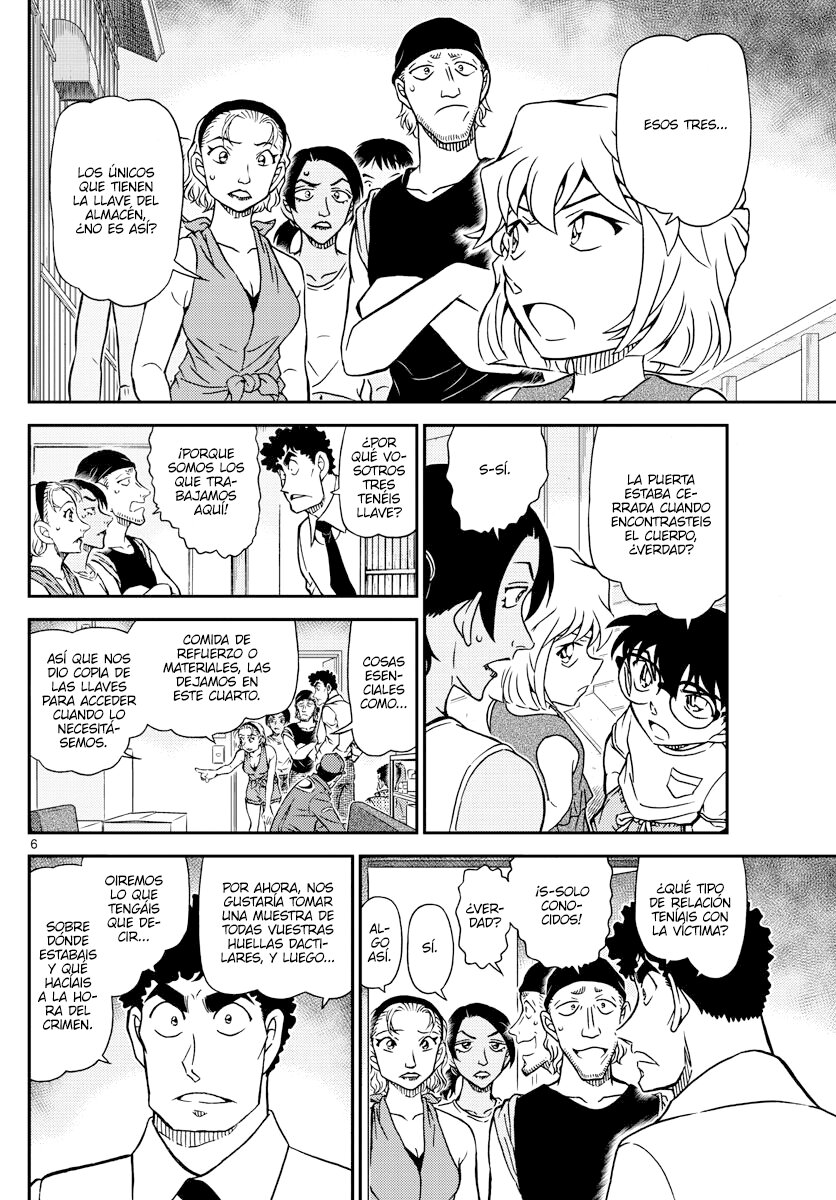 Detective Conan Capitulo 1098: La casa playera página 6