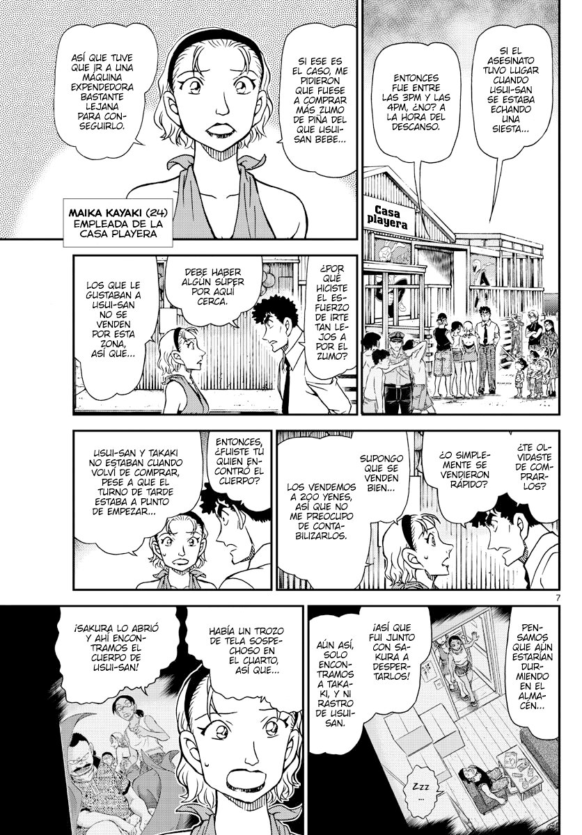 Detective Conan Capitulo 1098: La casa playera página 7