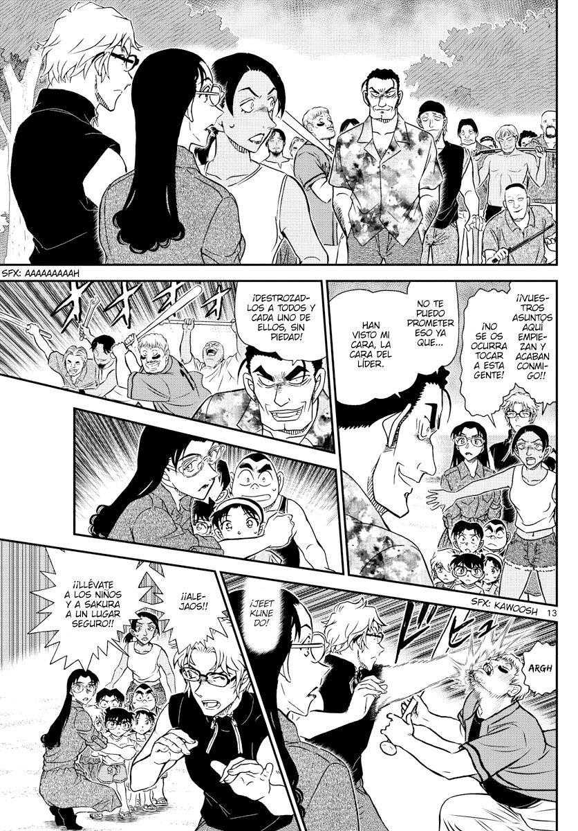 Detective Conan Capitulo 1099: Retirada página 13