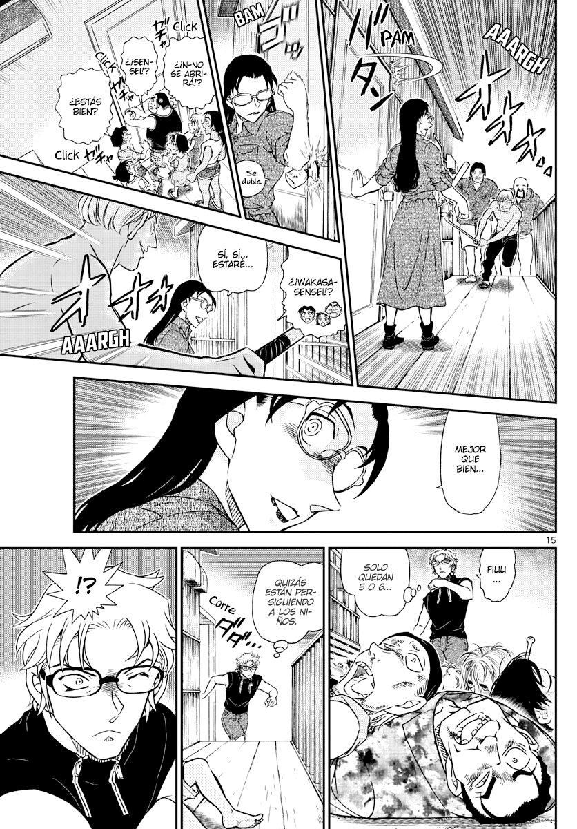 Detective Conan Capitulo 1099: Retirada página 15