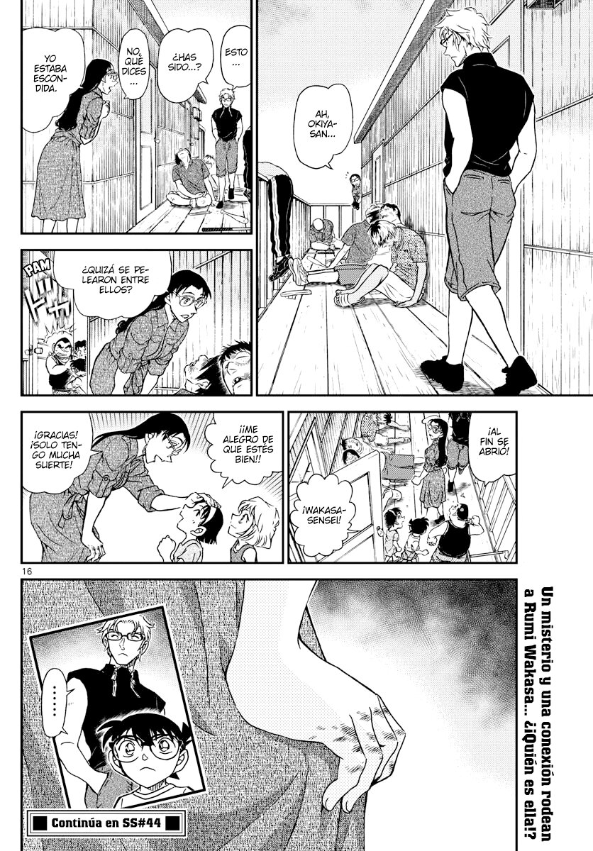 Detective Conan Capitulo 1099: Retirada página 16
