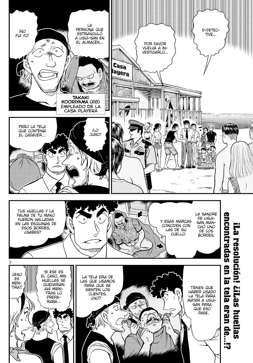 Detective Conan Capitulo 1099: Retirada página 2