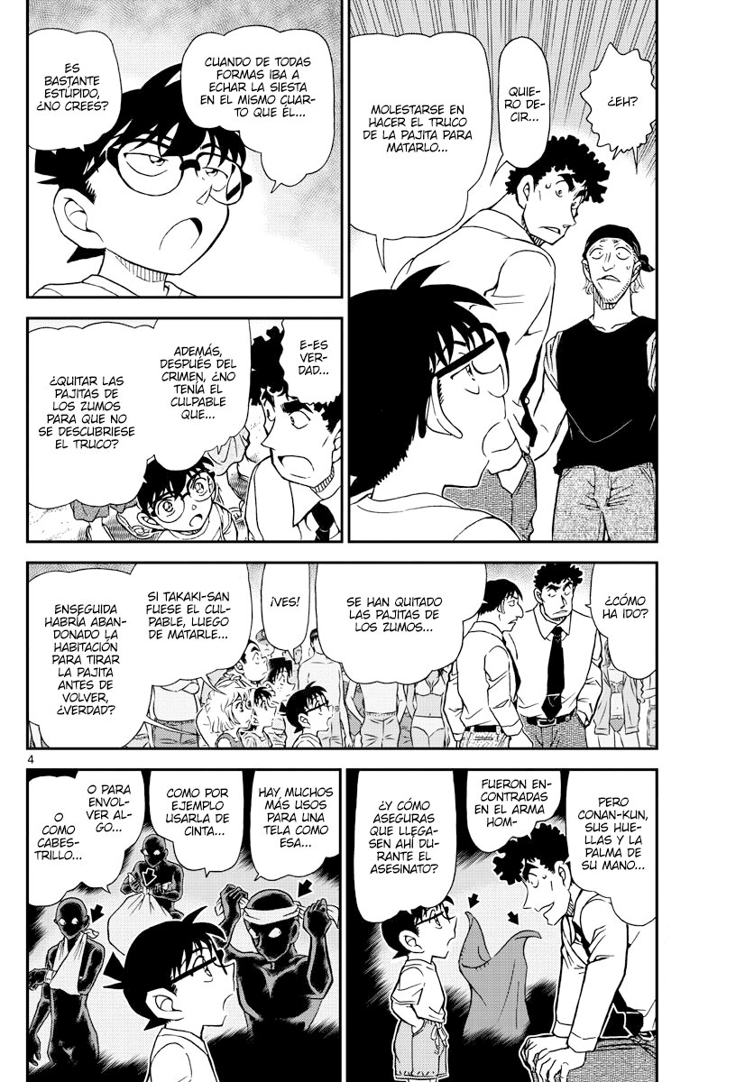 Detective Conan Capitulo 1099: Retirada página 4