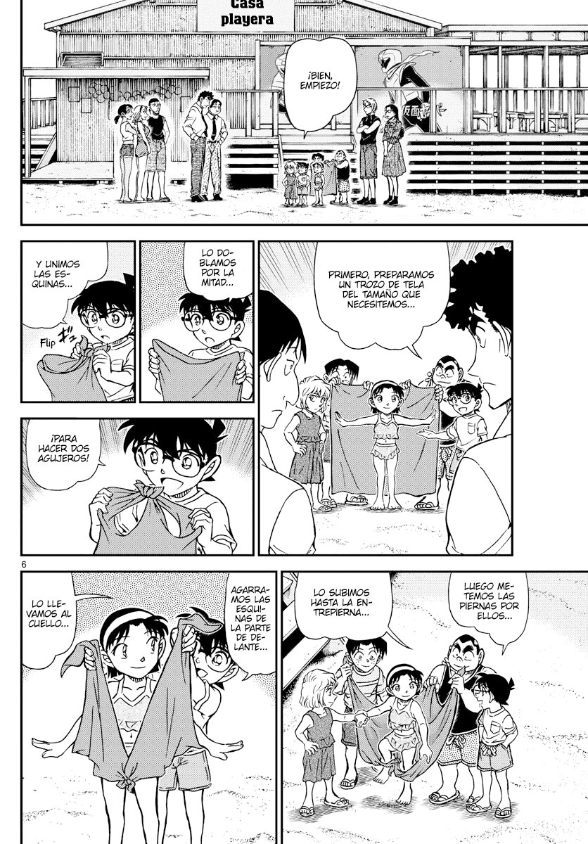 Detective Conan Capitulo 1099: Retirada página 6