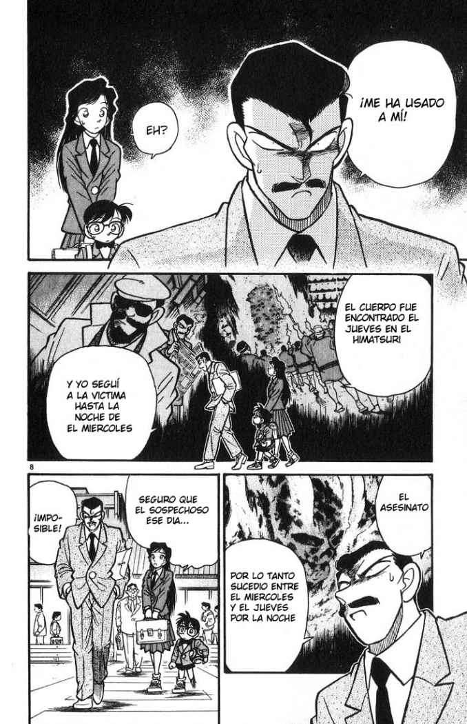 Detective Conan Capitulo 11: Coartada perfecta página 6