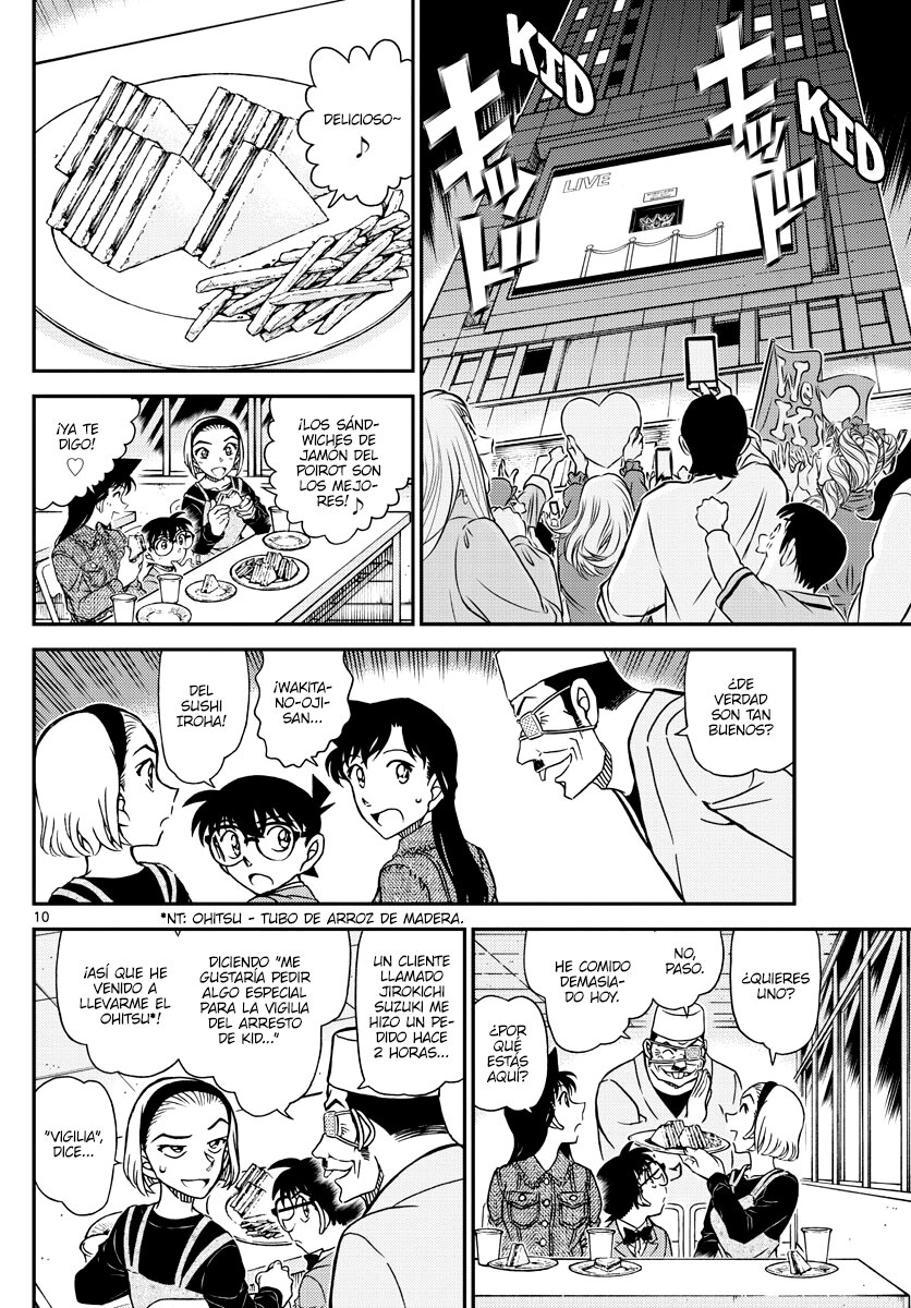 Detective Conan Capitulo 1100: La evanescencia página 10