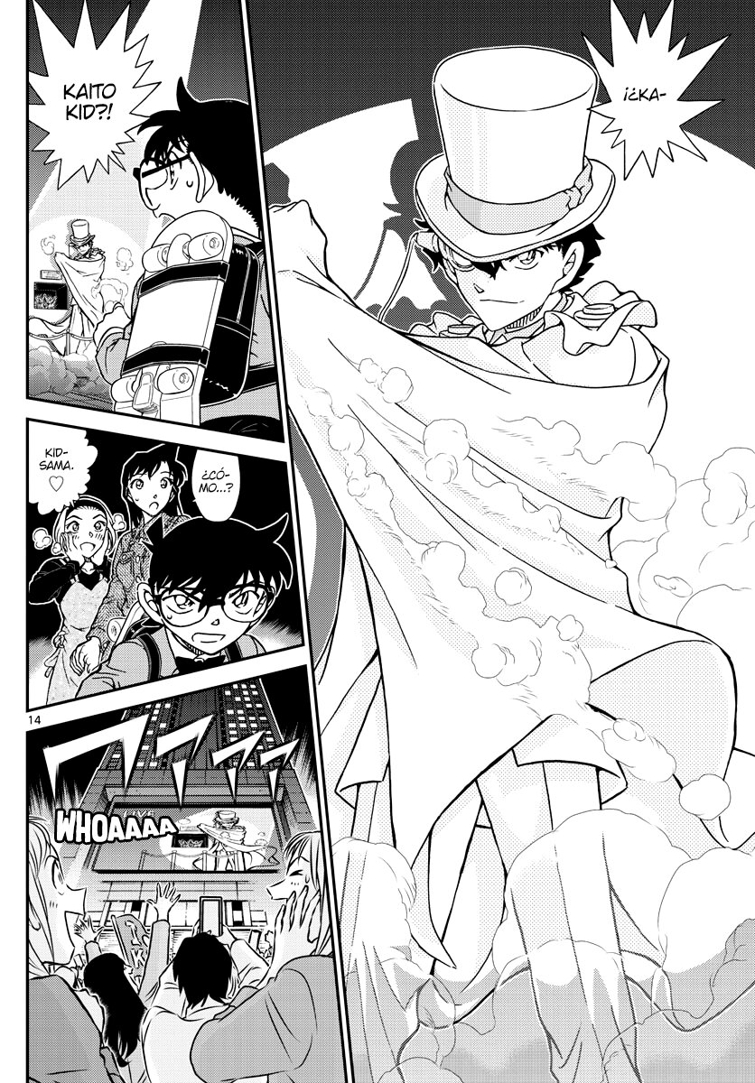 Detective Conan Capitulo 1100: La evanescencia página 14