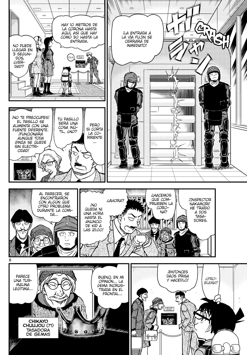 Detective Conan Capitulo 1100: La evanescencia página 8