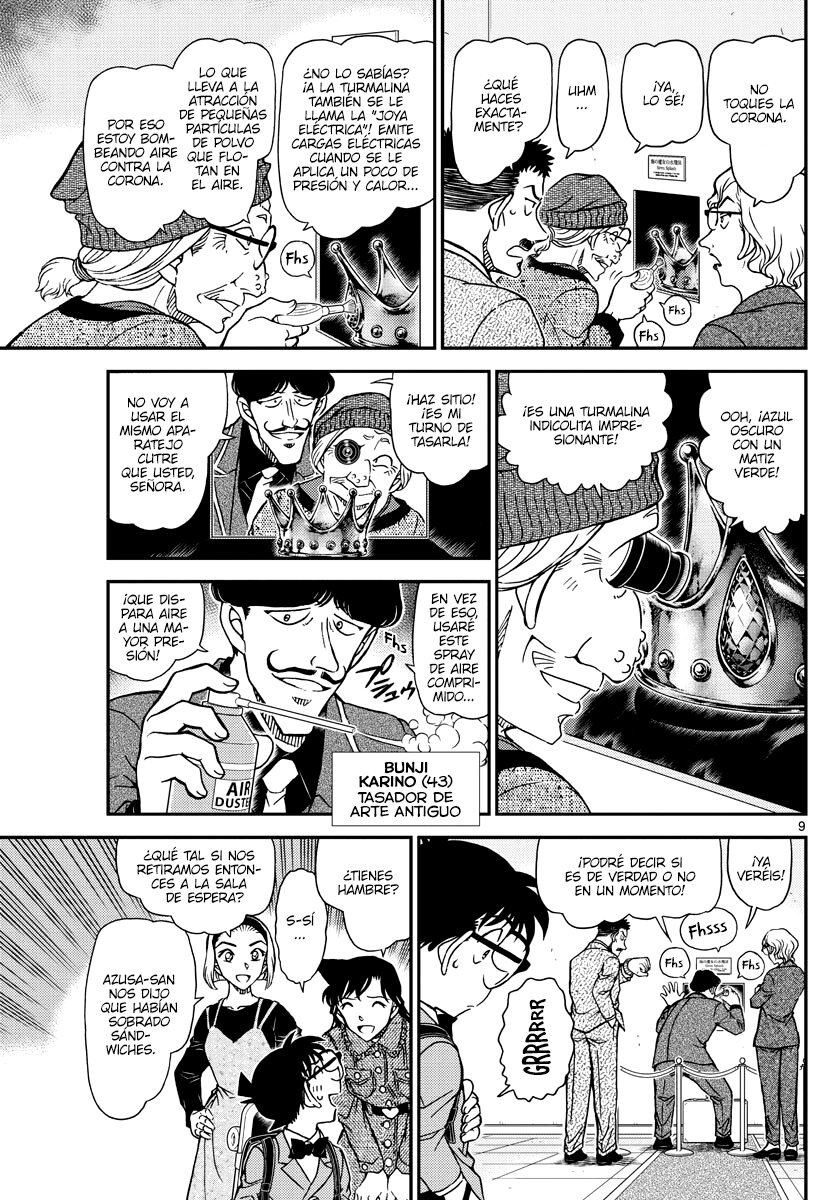 Detective Conan Capitulo 1100: La evanescencia página 9