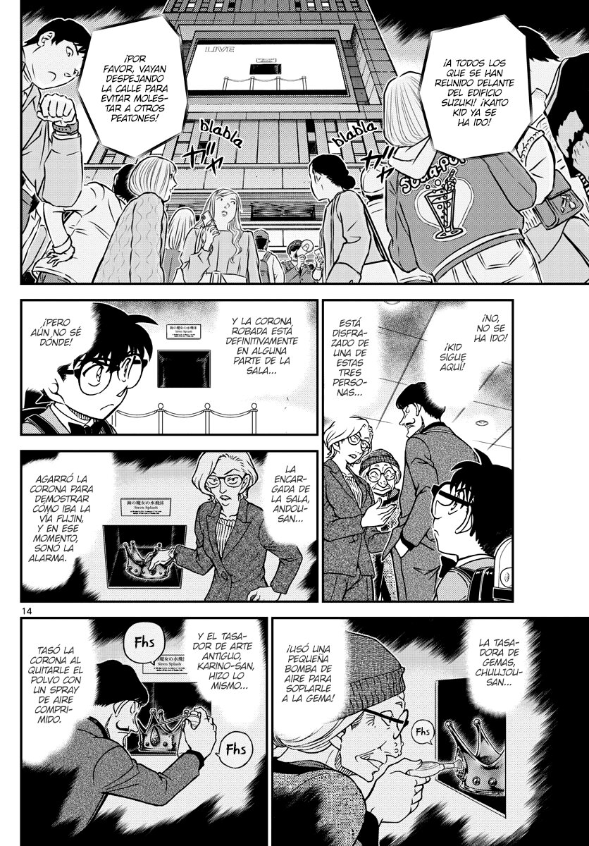 Detective Conan Capitulo 1101: La búsqueda página 14