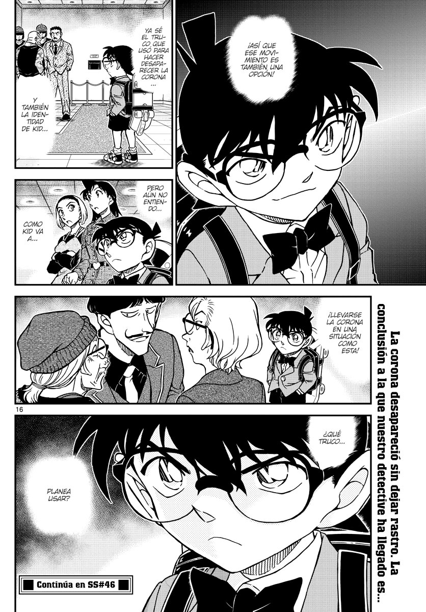 Detective Conan Capitulo 1101: La búsqueda página 16