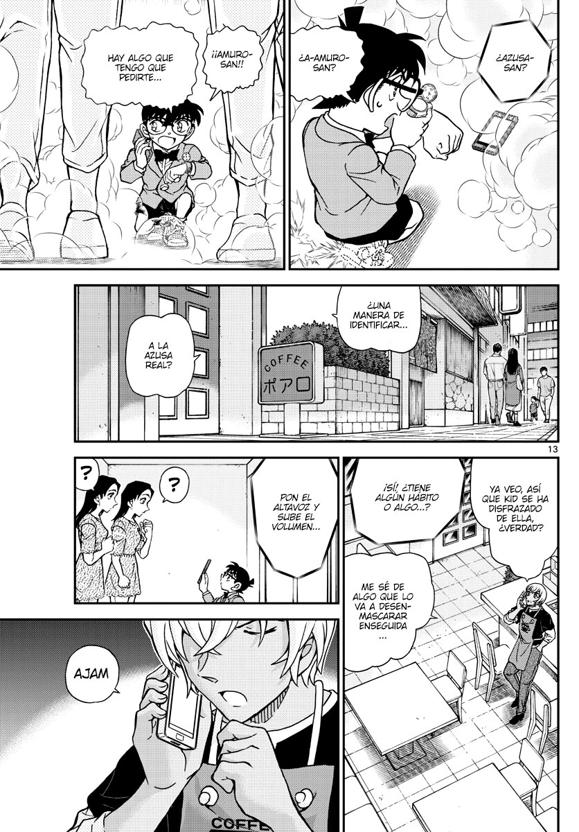Detective Conan Capitulo 1102: Las caras interior y exterior página 13