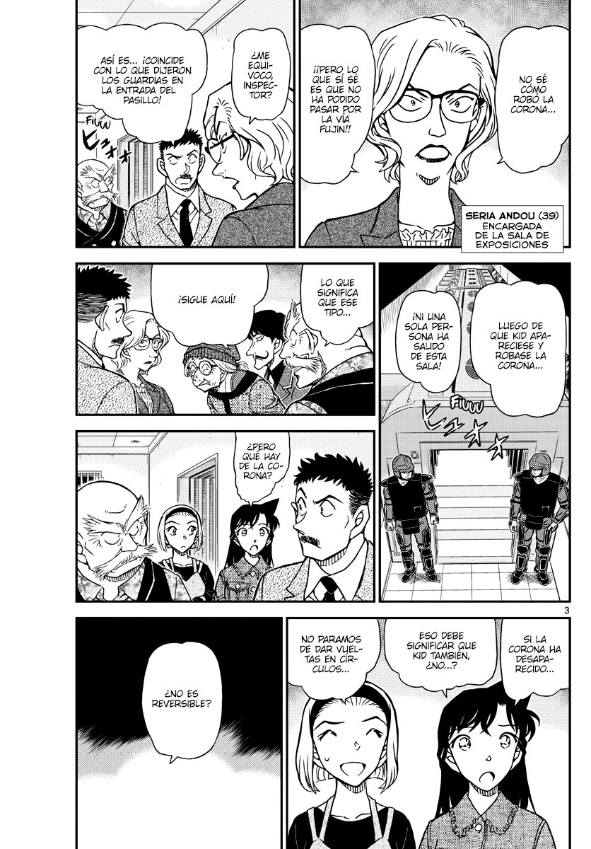 Detective Conan Capitulo 1102: Las caras interior y exterior página 3