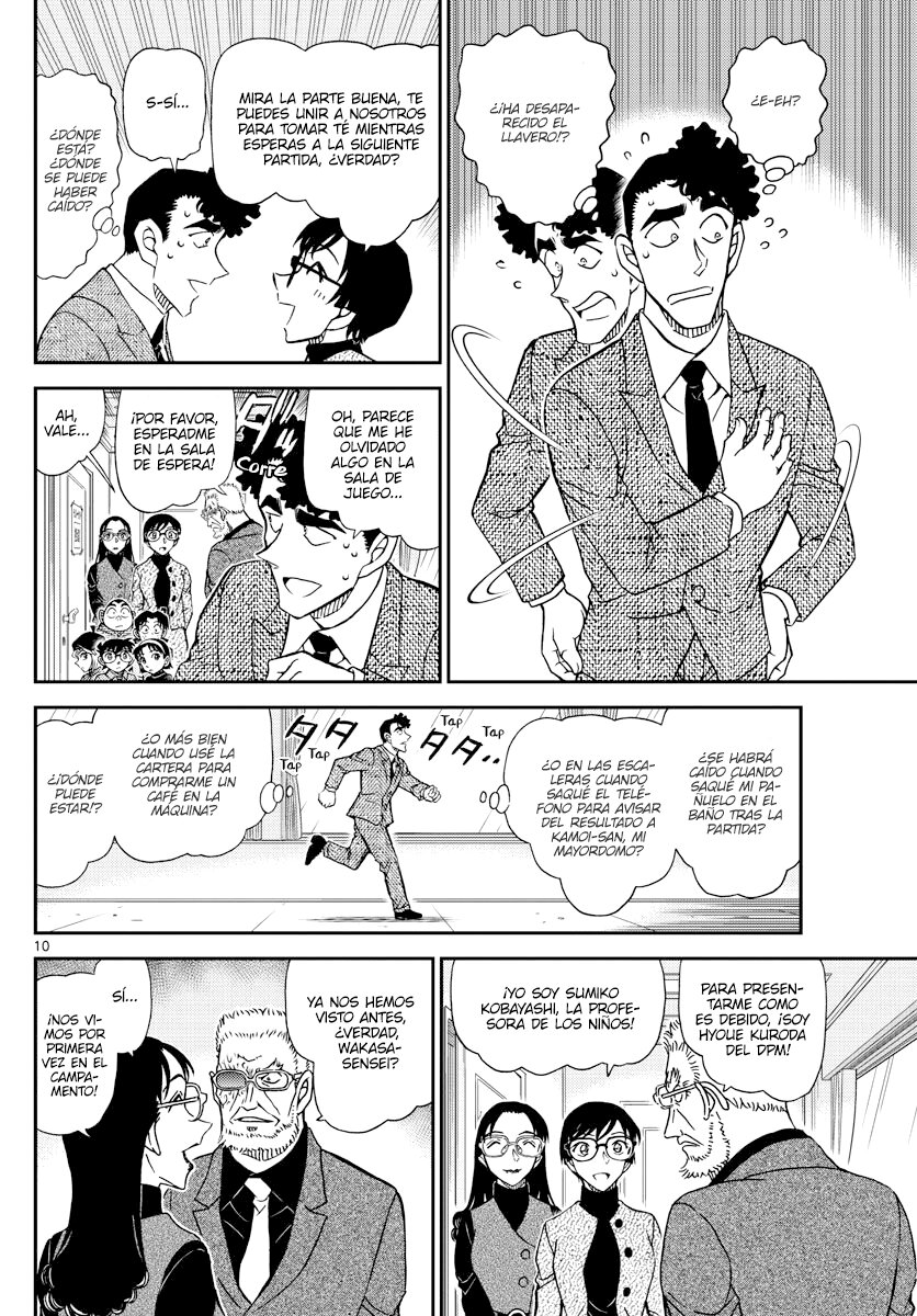 Detective Conan Capitulo 1103: Un inicio monocromático página 10