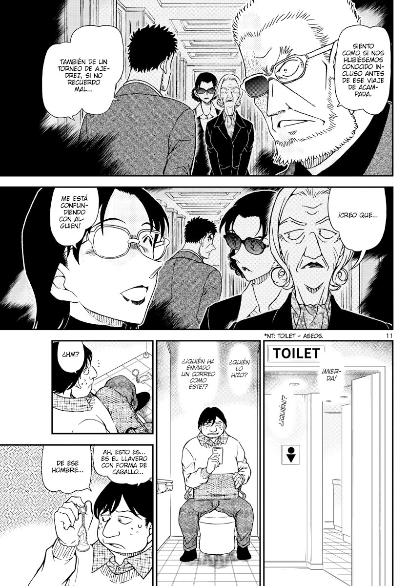 Detective Conan Capitulo 1103: Un inicio monocromático página 11