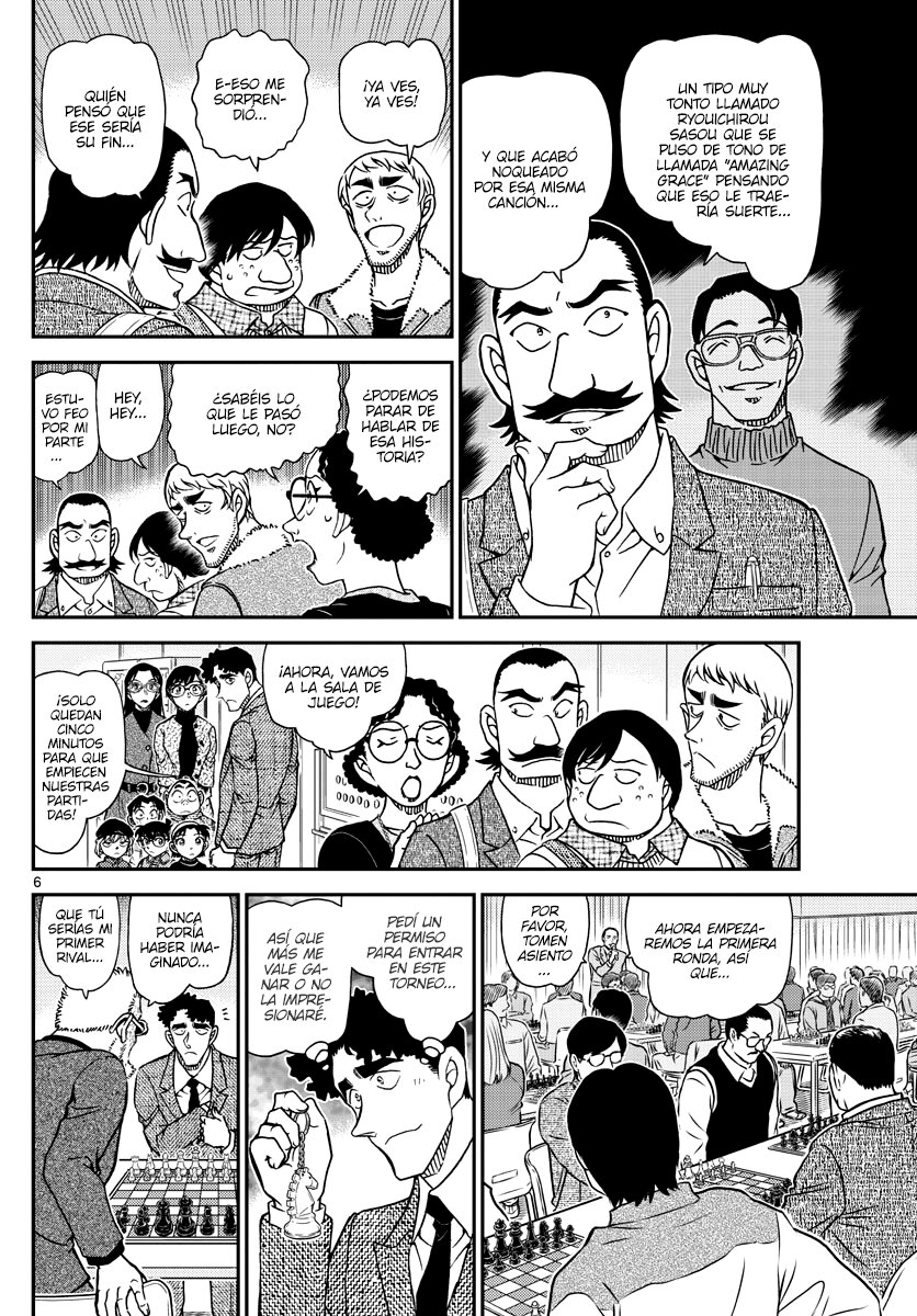 Detective Conan Capitulo 1103: Un inicio monocromático página 6