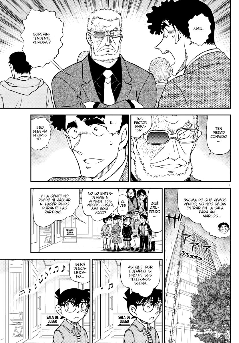 Detective Conan Capitulo 1103: Un inicio monocromático página 7