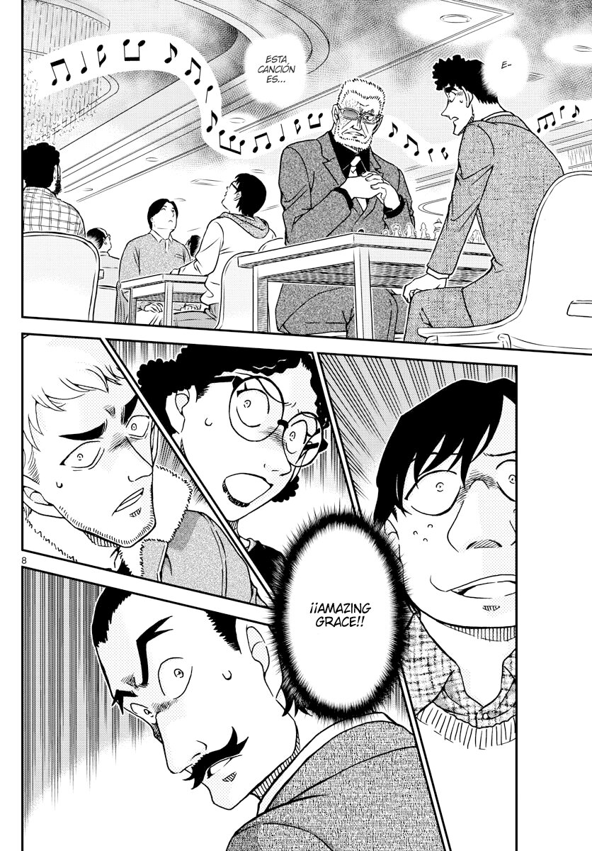 Detective Conan Capitulo 1103: Un inicio monocromático página 8