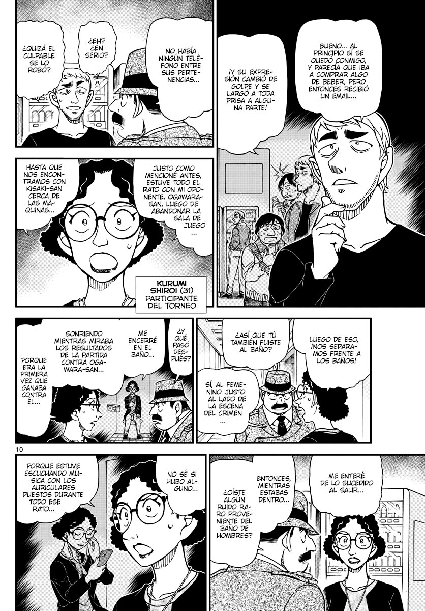 Detective Conan Capitulo 1104: El caballo manchado de sangre página 10