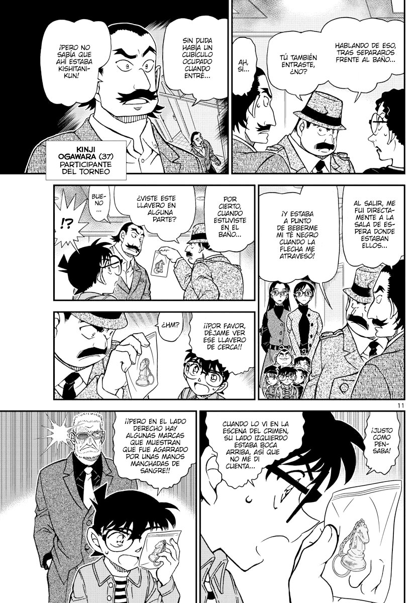 Detective Conan Capitulo 1104: El caballo manchado de sangre página 11