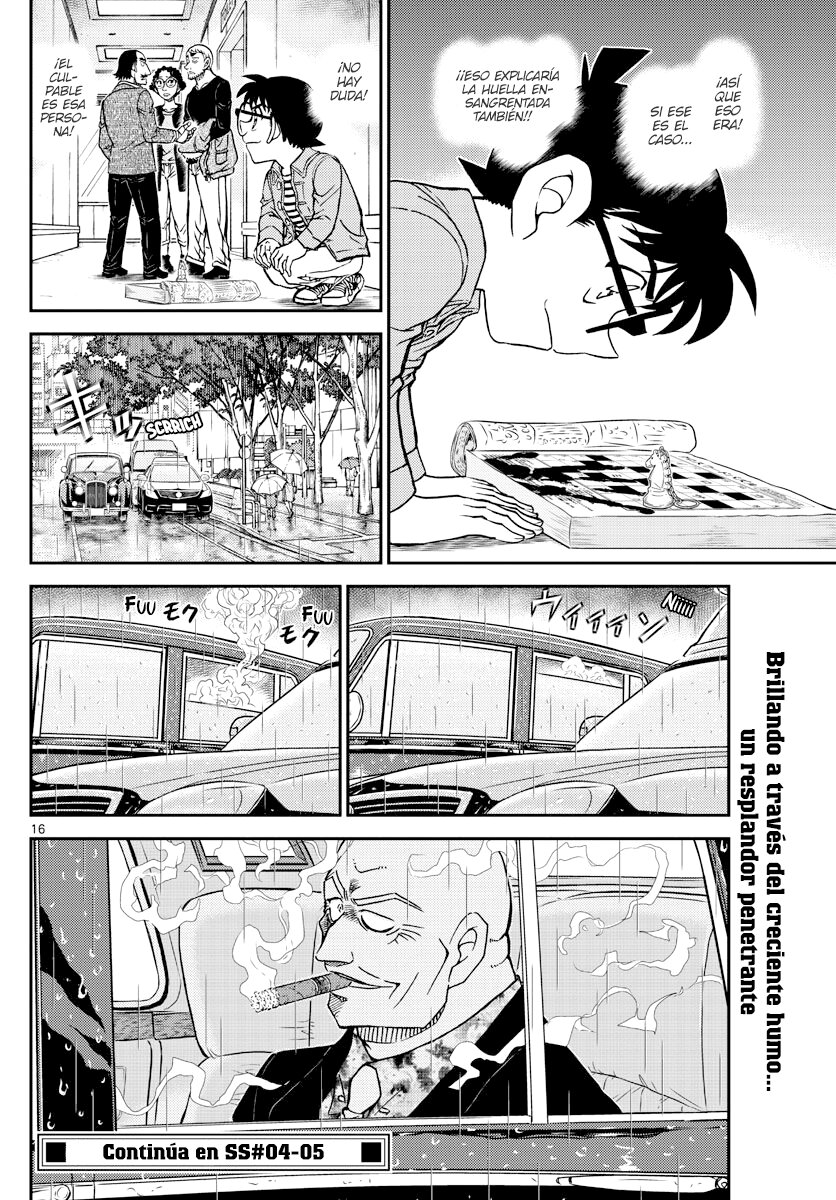 Detective Conan Capitulo 1104: El caballo manchado de sangre página 16