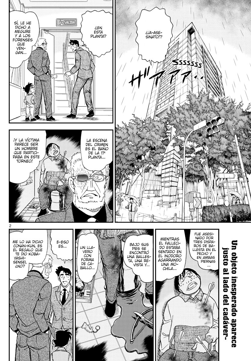 Detective Conan Capitulo 1104: El caballo manchado de sangre página 2