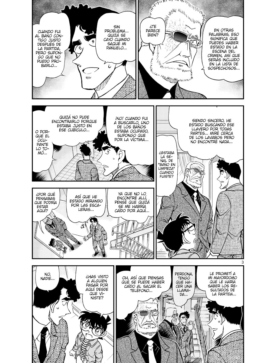 Detective Conan Capitulo 1104: El caballo manchado de sangre página 3