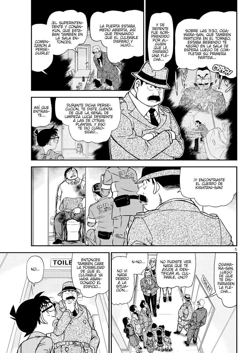 Detective Conan Capitulo 1104: El caballo manchado de sangre página 5