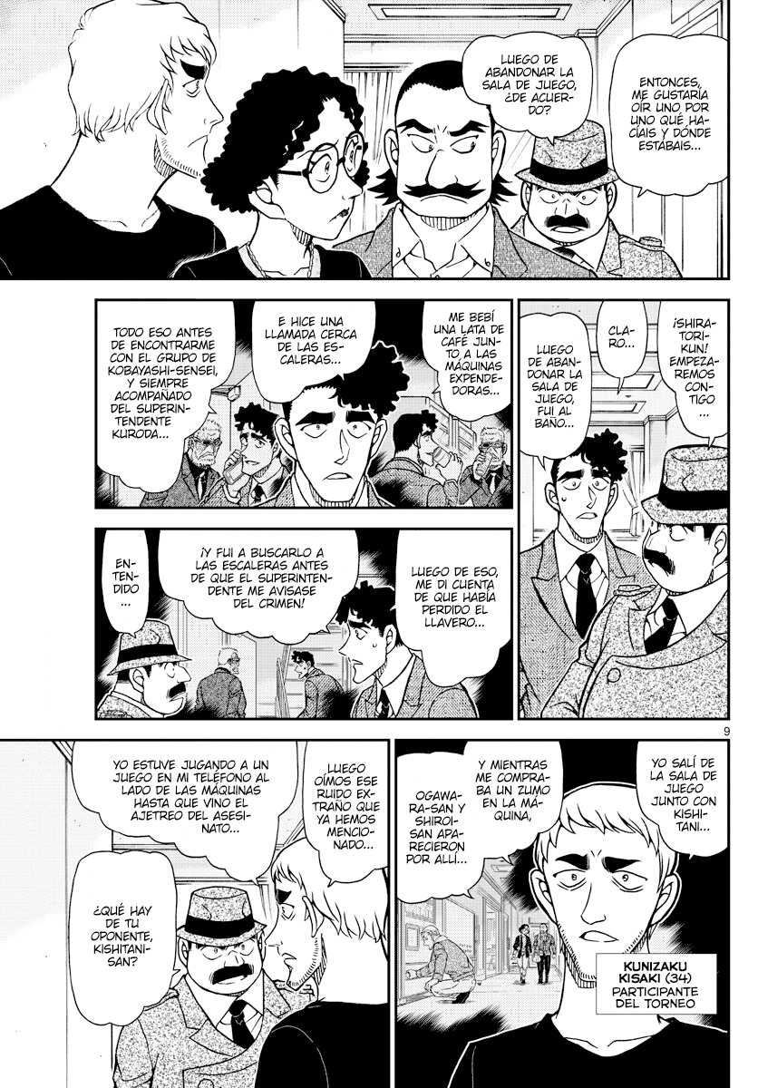 Detective Conan Capitulo 1104: El caballo manchado de sangre página 9
