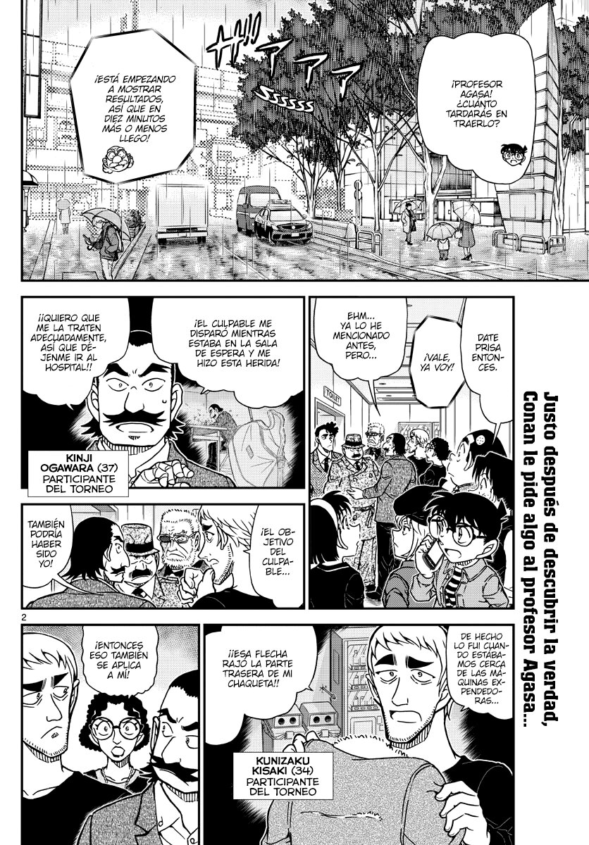 Detective Conan Capitulo 1105: Lágrimas de derrota página 2
