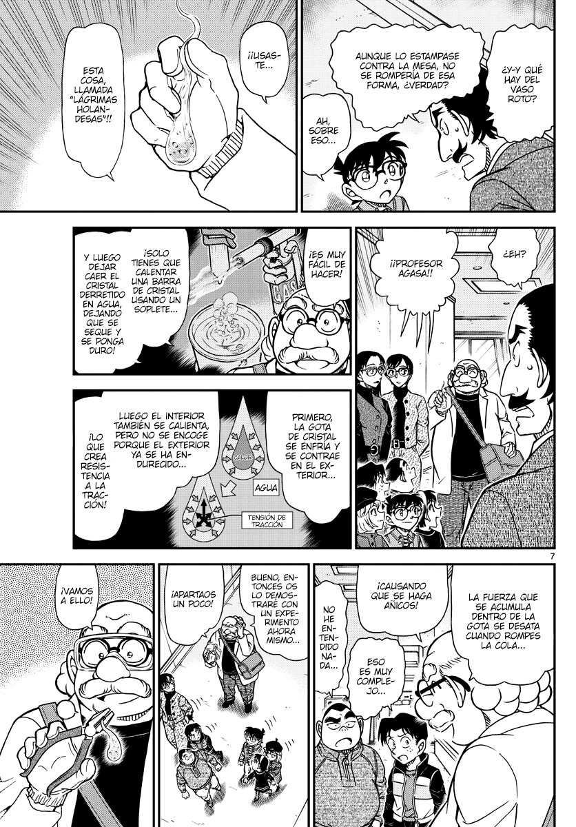 Detective Conan Capitulo 1105: Lágrimas de derrota página 7