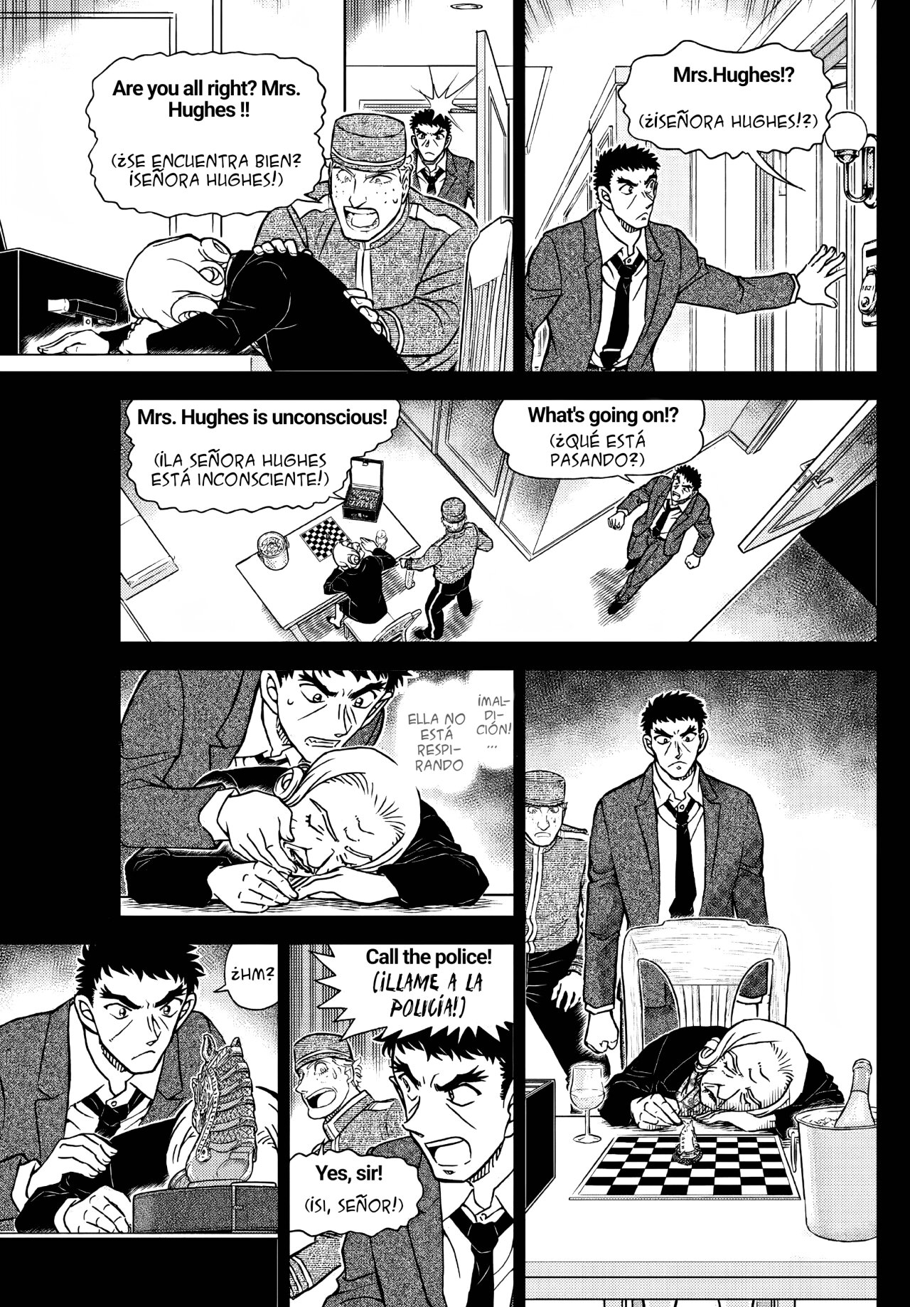 Detective Conan Capitulo 1107: El alfil de atalaya página 14