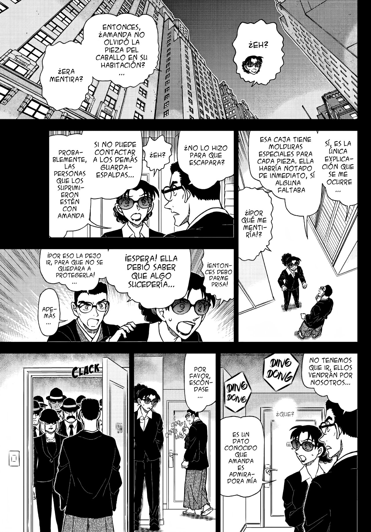 Detective Conan Capitulo 1107: El alfil de atalaya página 8