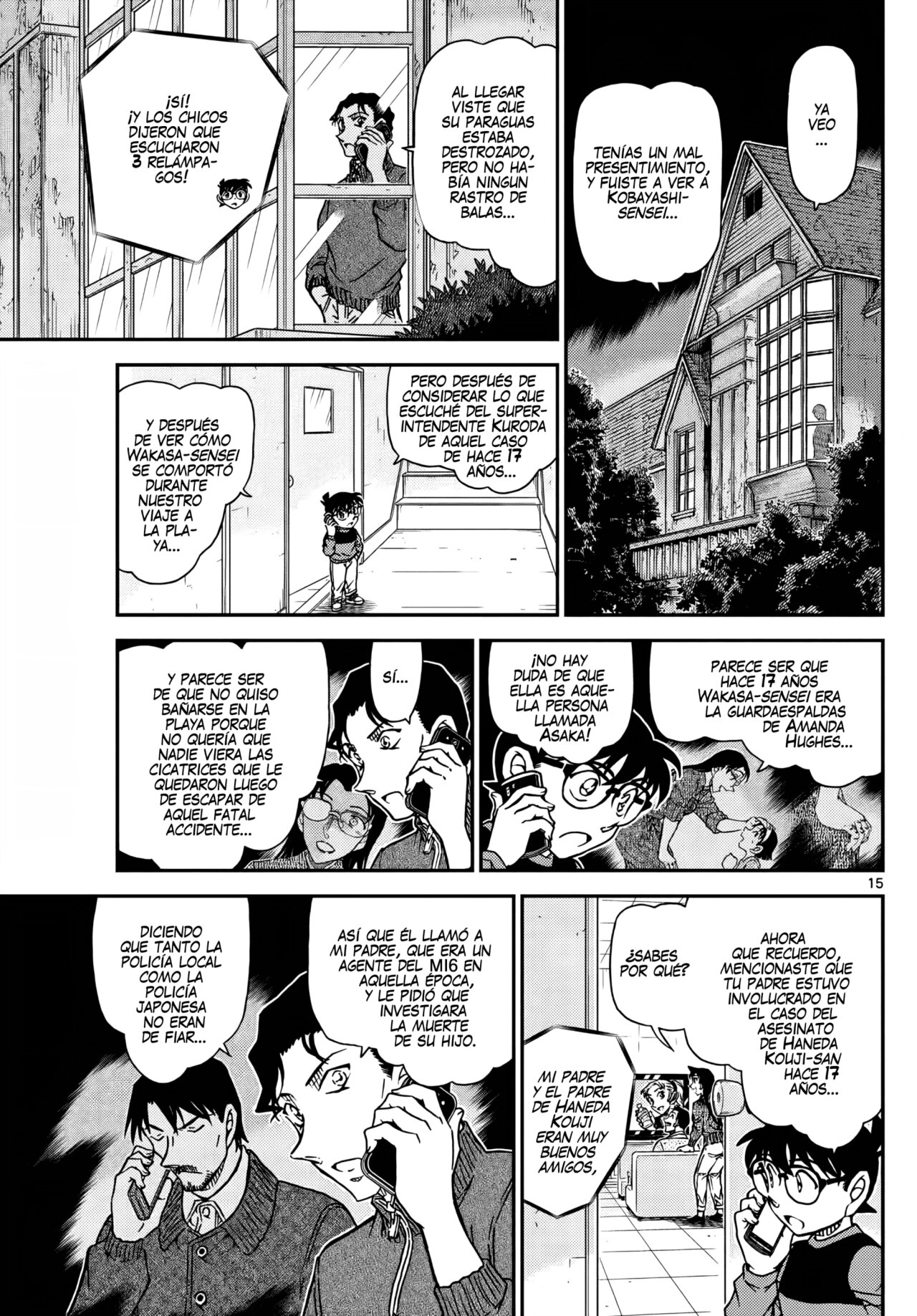 Detective Conan Capitulo 1109: Gambito de dama página 15