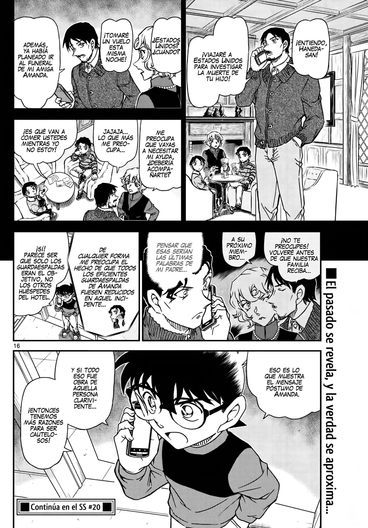 Detective Conan Capitulo 1109: Gambito de dama página 16