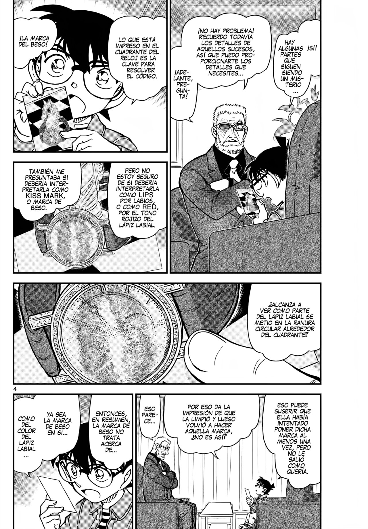 Detective Conan Capitulo 1109: Gambito de dama página 4