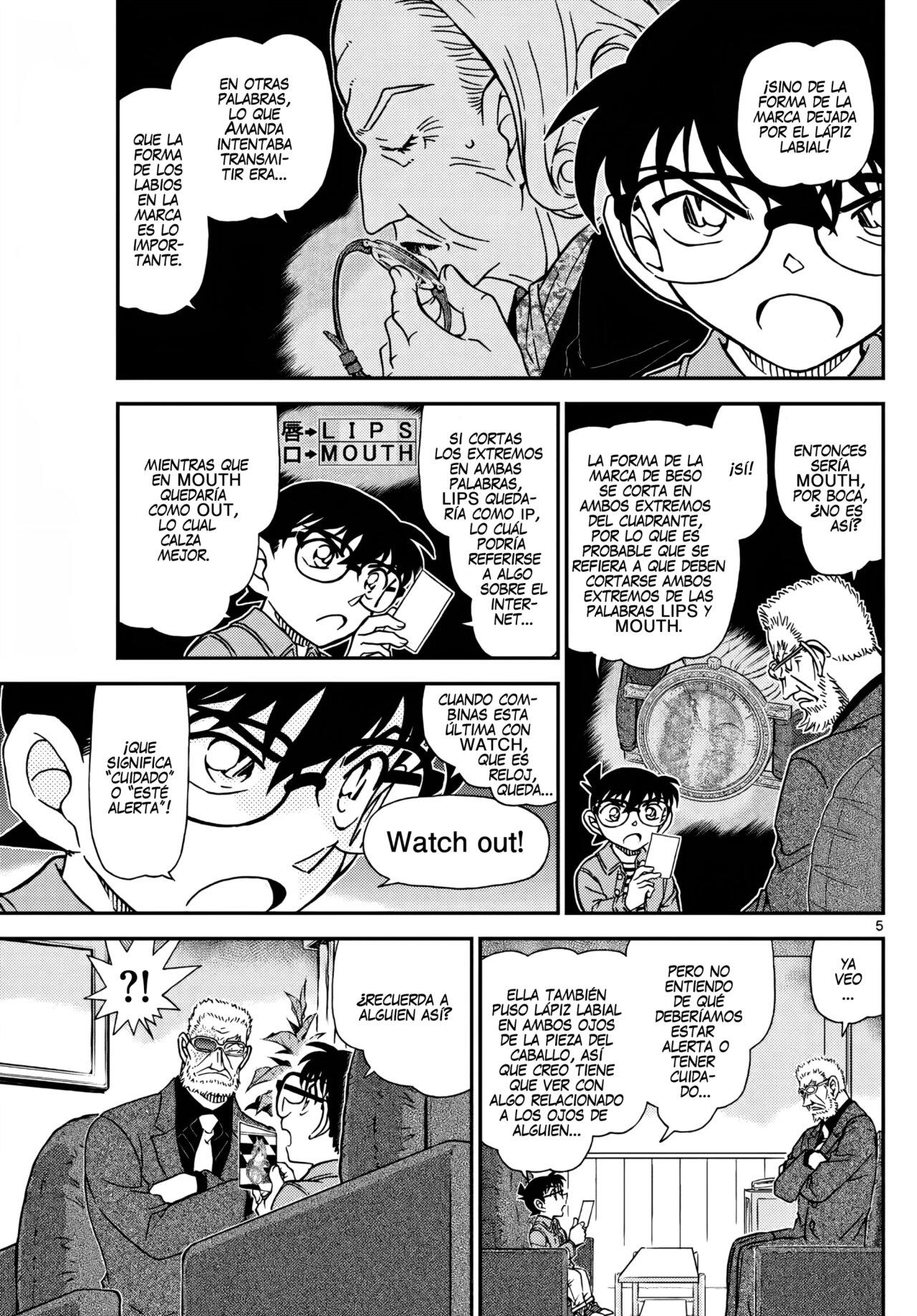 Detective Conan Capitulo 1109: Gambito de dama página 5