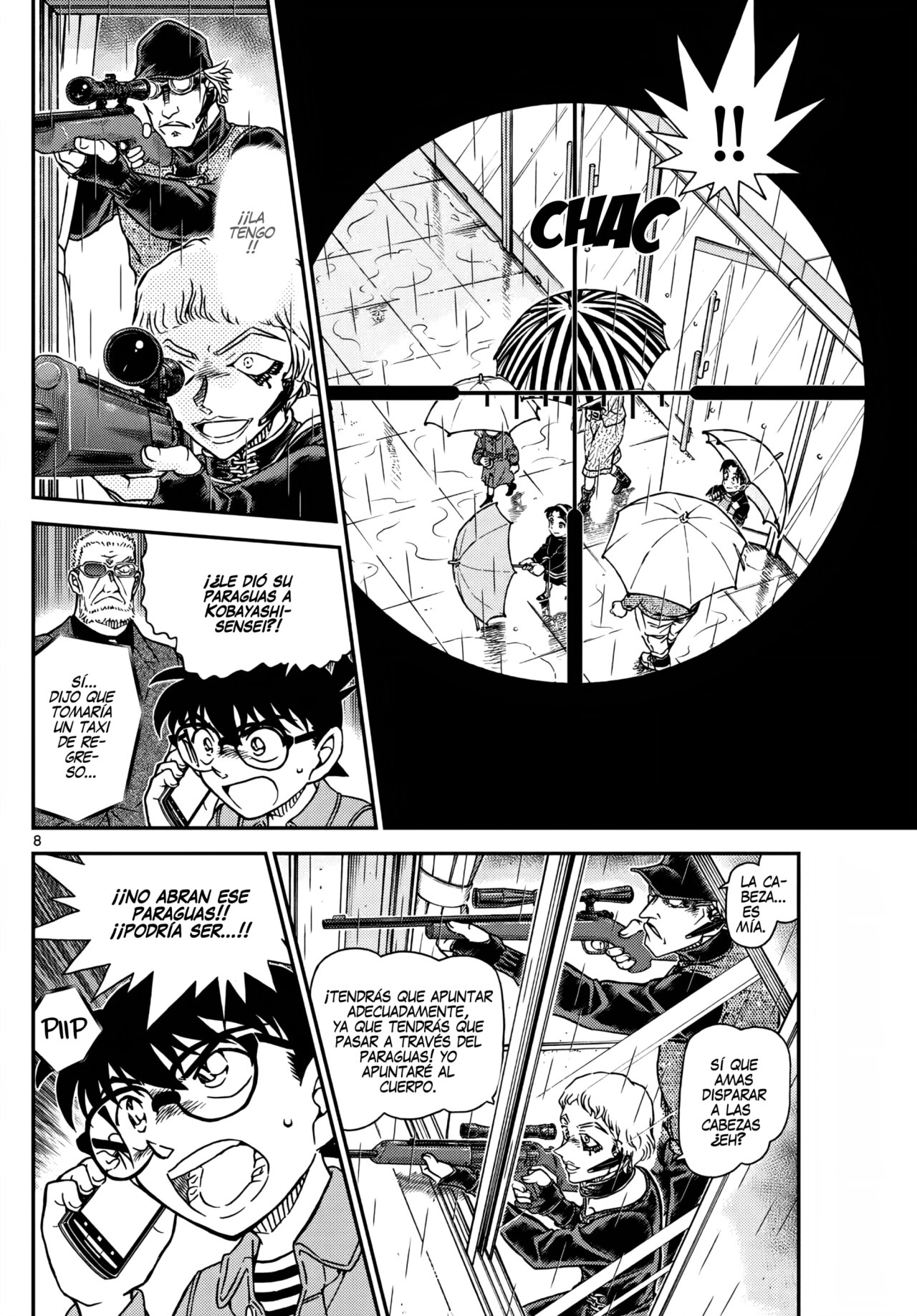 Detective Conan Capitulo 1109: Gambito de dama página 8