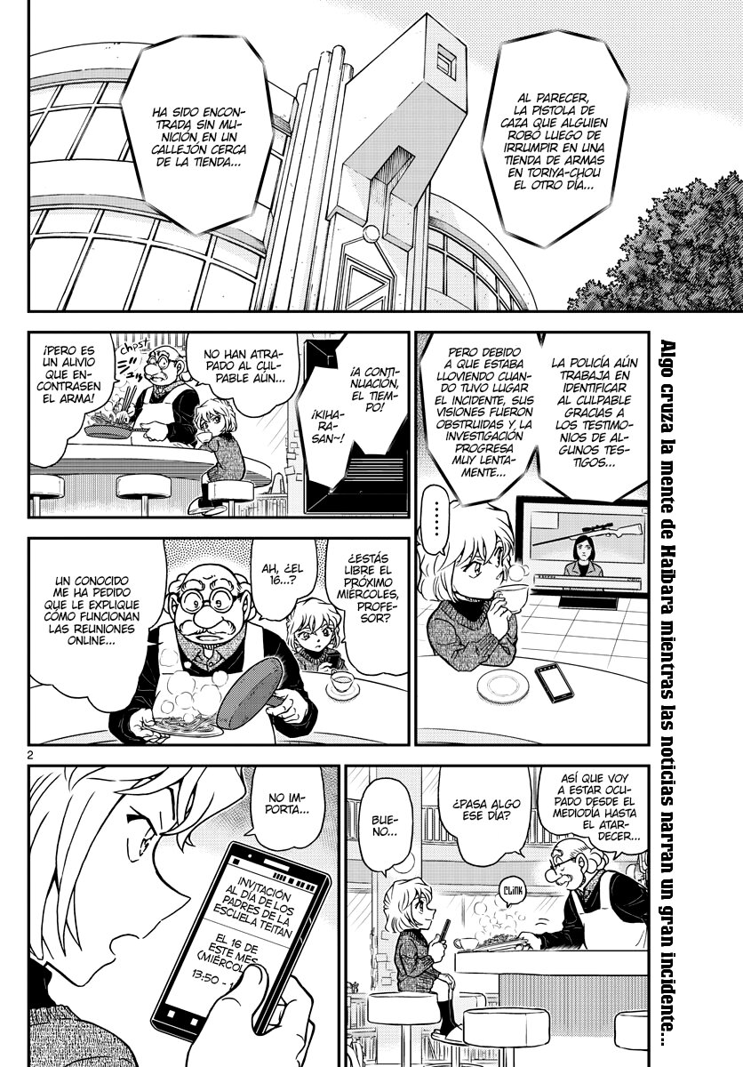Detective Conan Capitulo 1110: Un Día de los Padres inquietante página 2