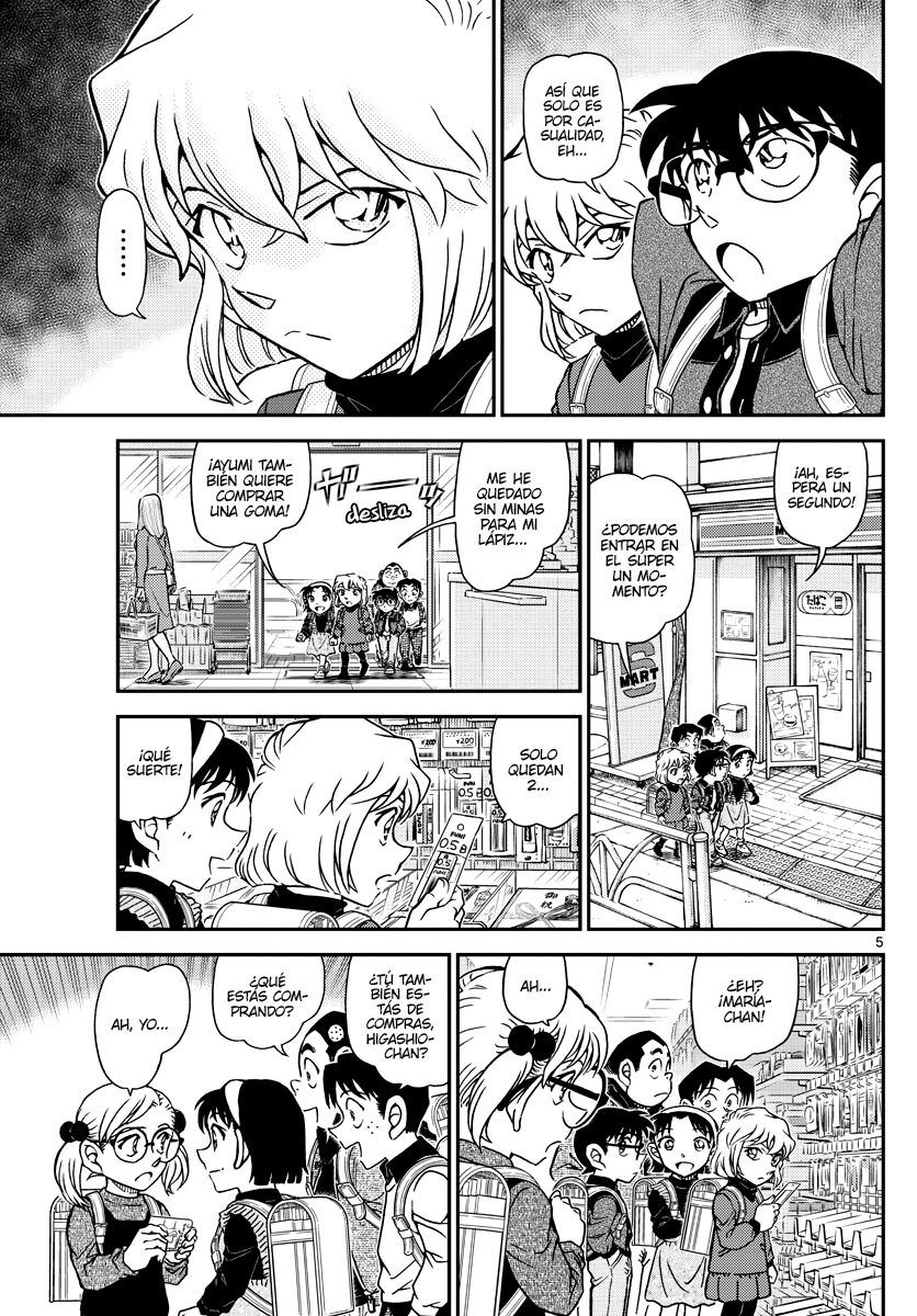 Detective Conan Capitulo 1110: Un Día de los Padres inquietante página 5