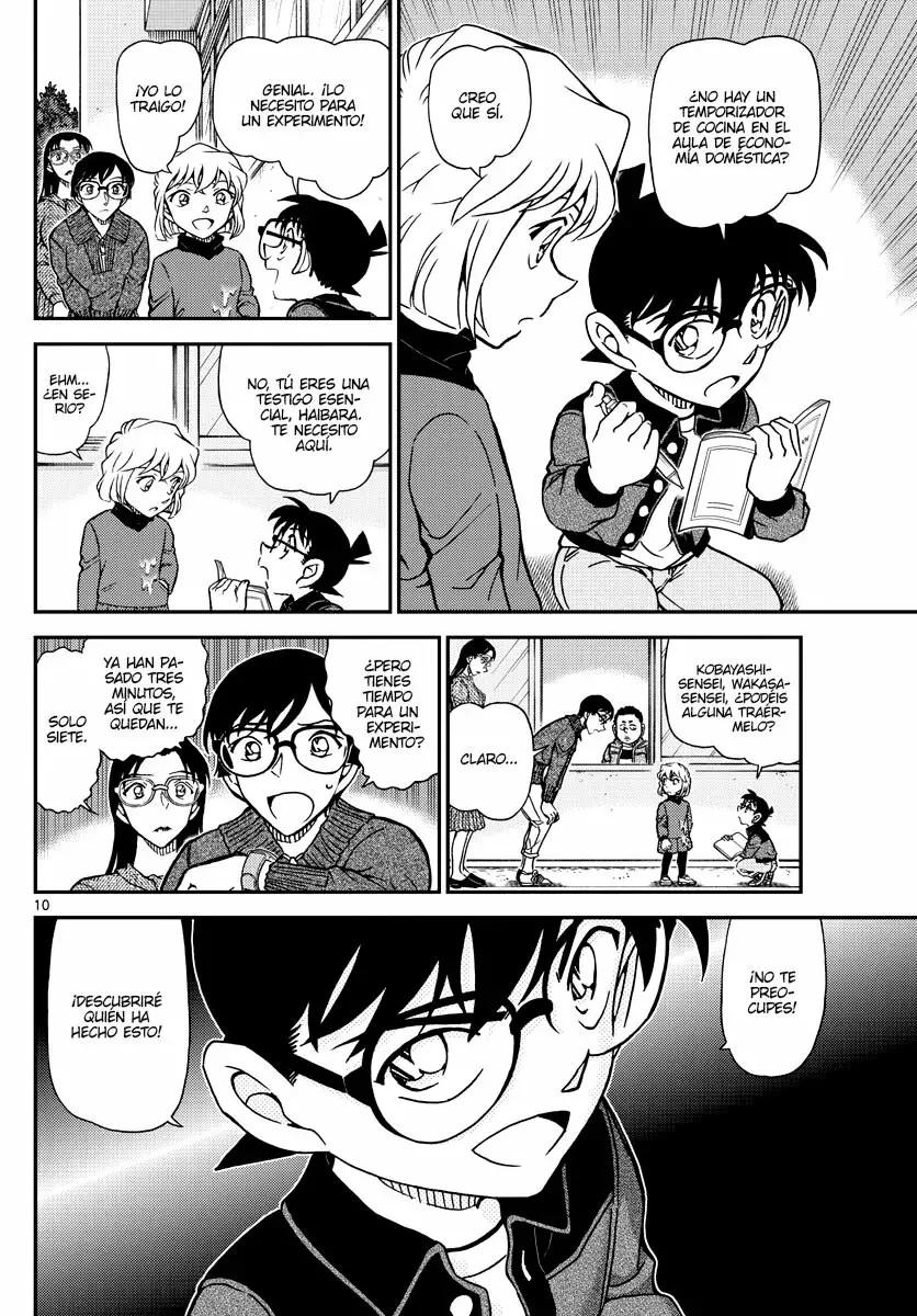 Detective Conan Capitulo 1111: El misterio del parterre página 10