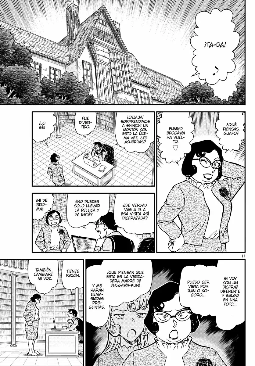Detective Conan Capitulo 1111: El misterio del parterre página 11