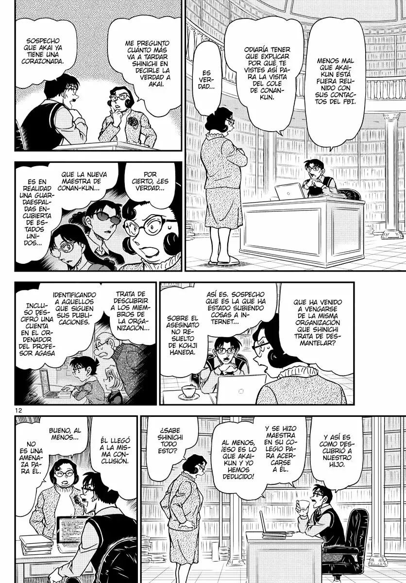 Detective Conan Capitulo 1111: El misterio del parterre página 12