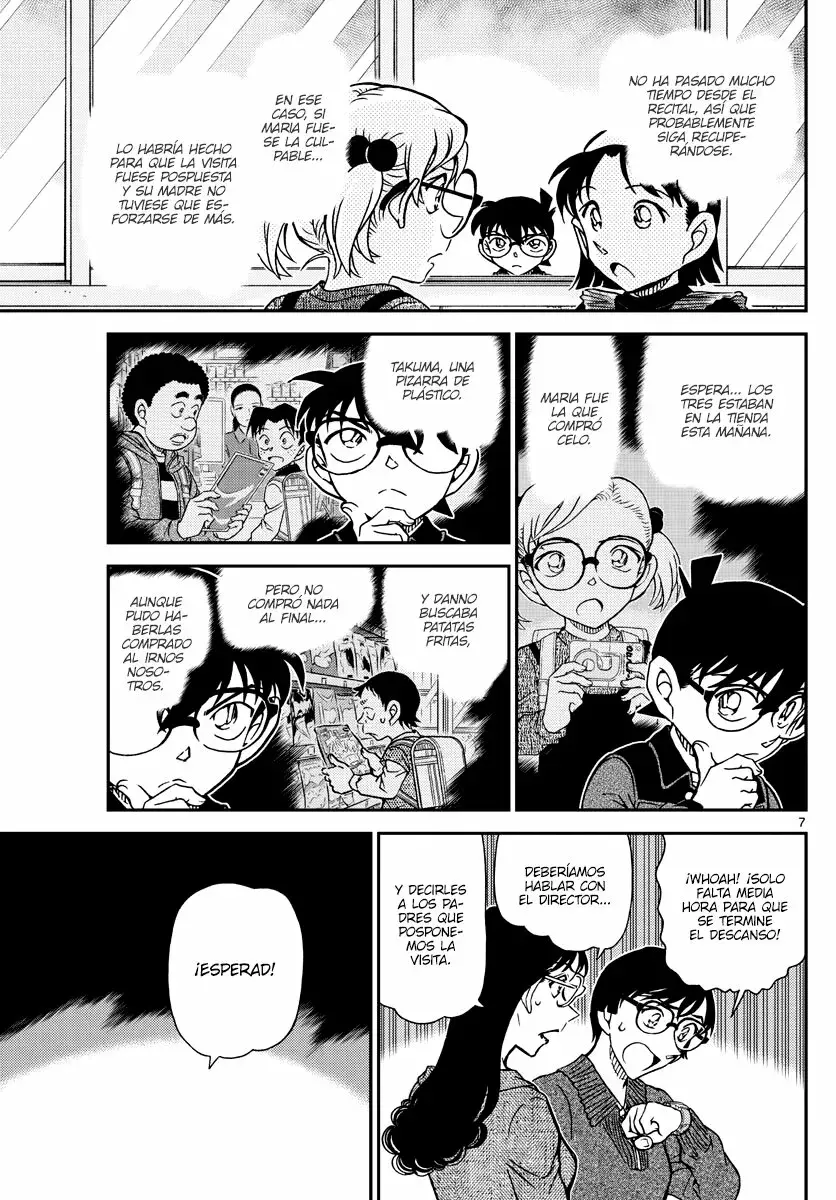 Detective Conan Capitulo 1111: El misterio del parterre página 7