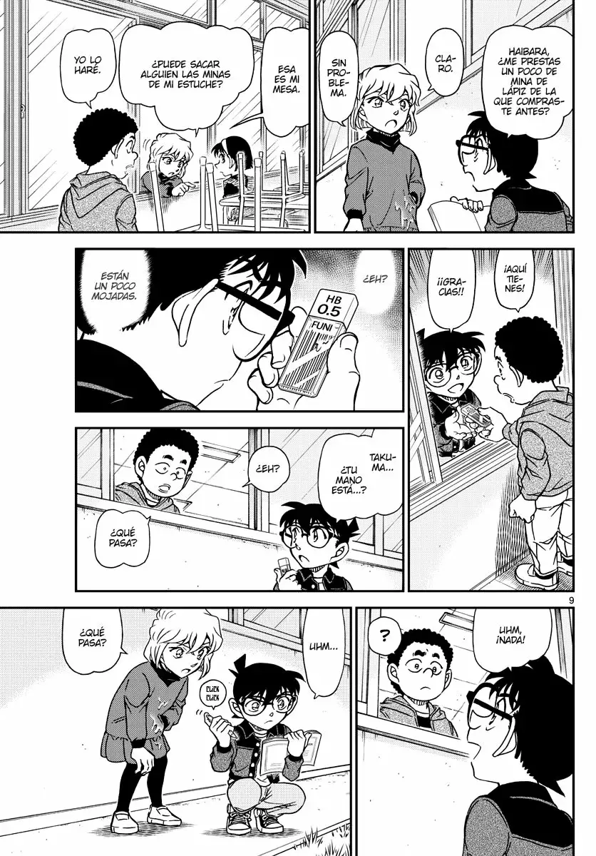 Detective Conan Capitulo 1111: El misterio del parterre página 9