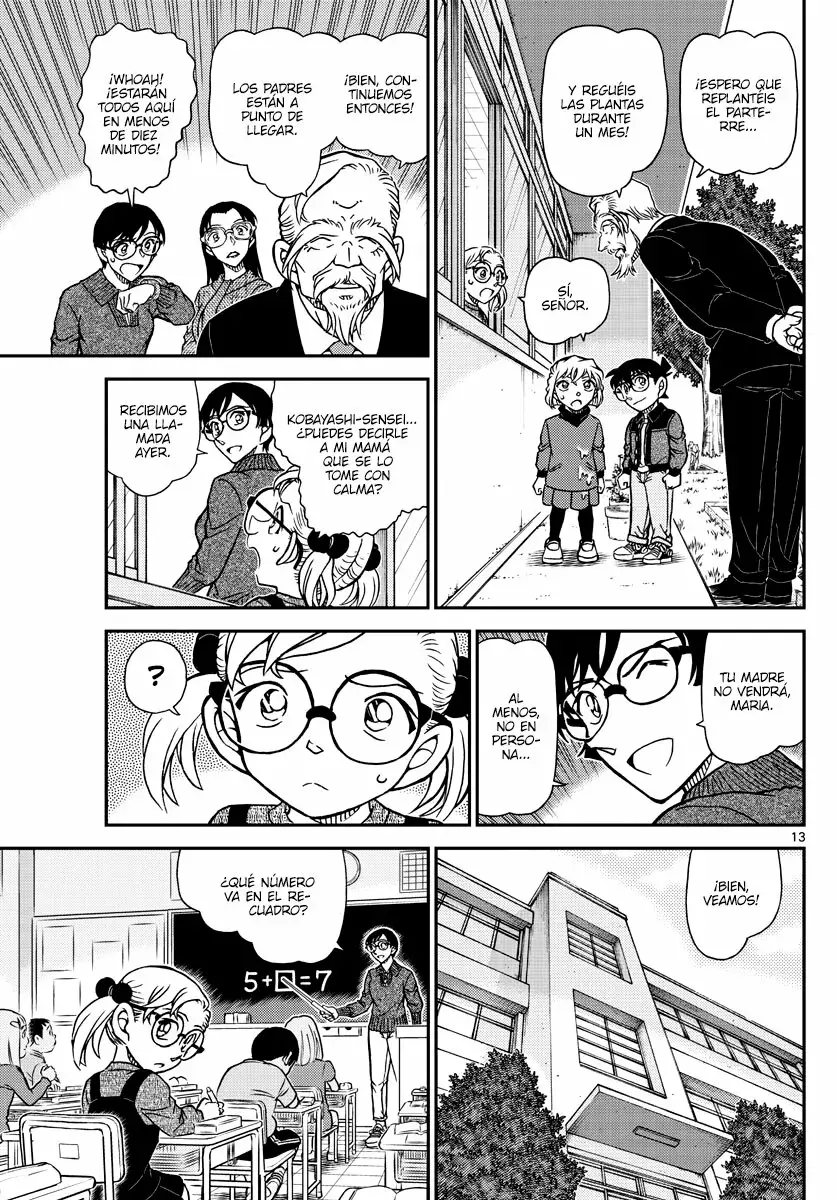 Detective Conan Capitulo 1112: Derramando la verdad página 13