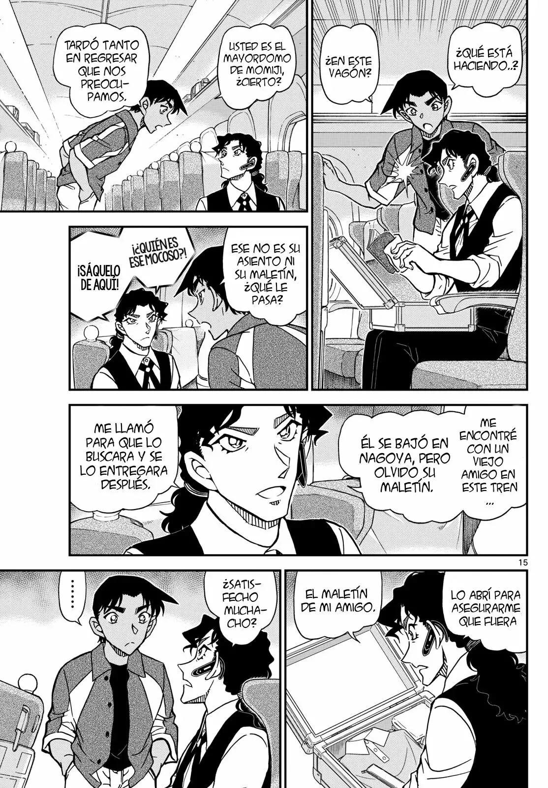 Detective Conan Capitulo 1113: El mayordomo y el misterio página 17