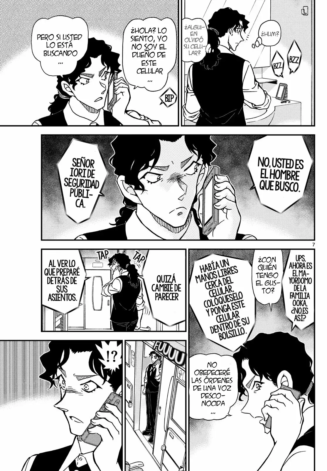 Detective Conan Capitulo 1113: El mayordomo y el misterio página 9