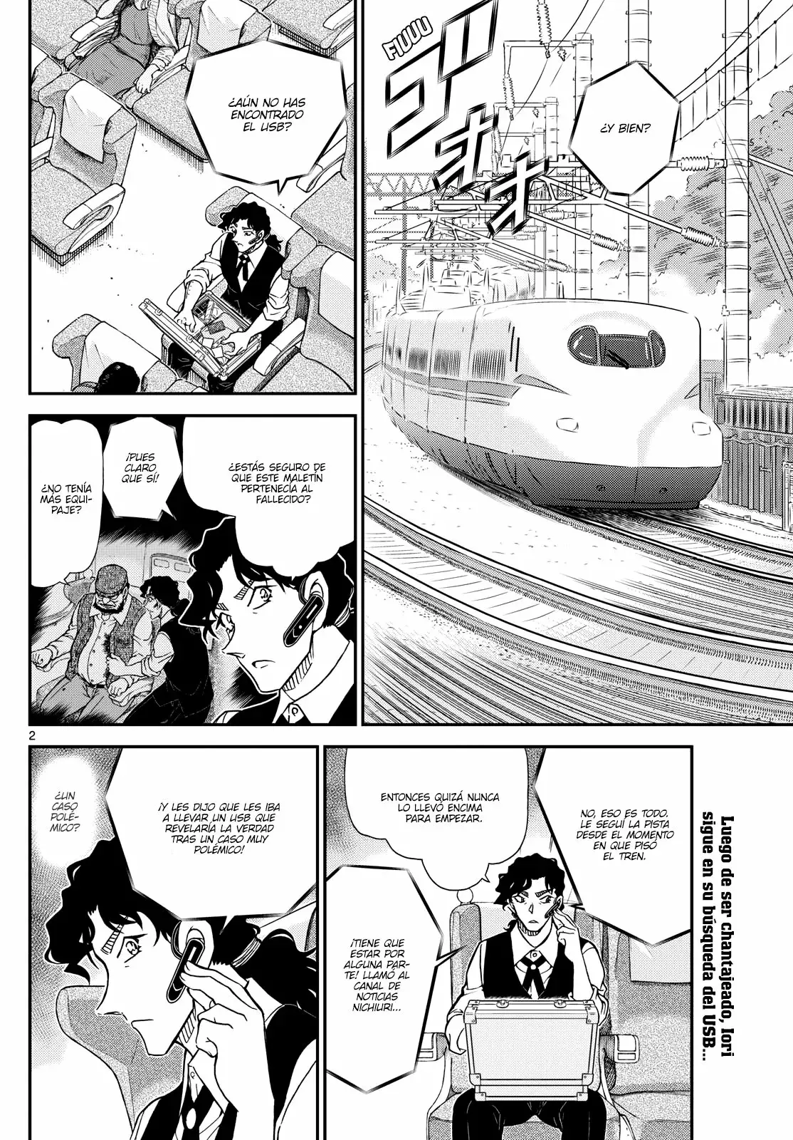 Detective Conan Capitulo 1114: El mayordomo y la señorita página 2