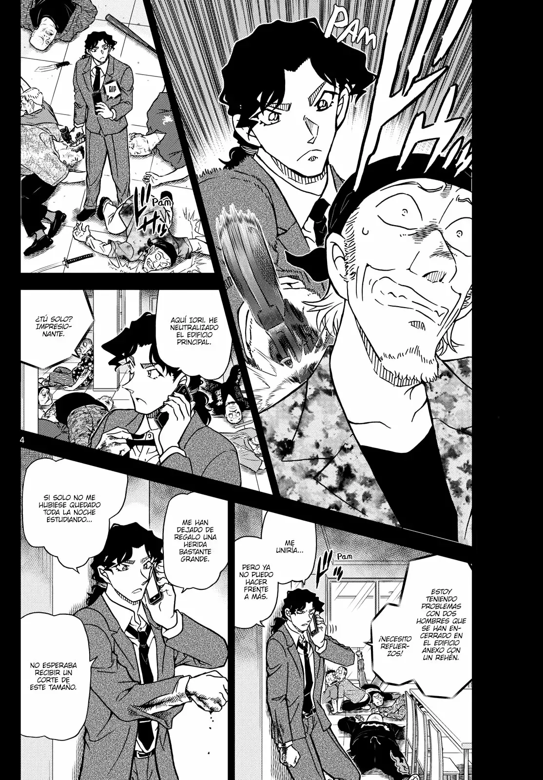 Detective Conan Capitulo 1114: El mayordomo y la señorita página 4